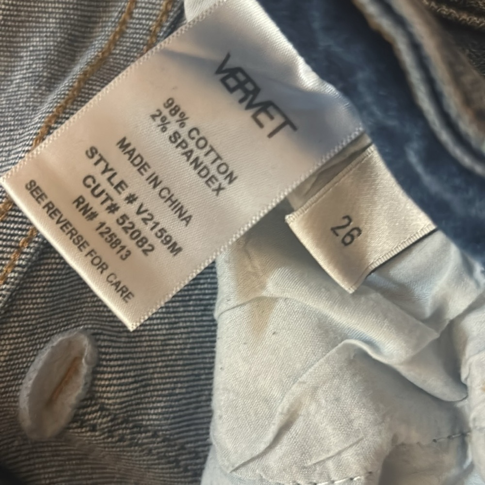 Vervet jeans size 26 - Picture 3 of 3